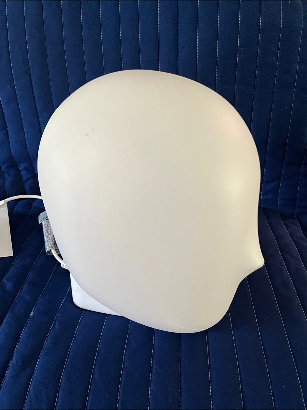 IKEA White Matte Head-Shaped Accent Lantern